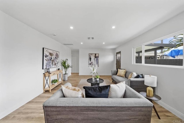 5243 Tara Pl, San Diego, CA 92117 - living area with recessed lighting and light wood-style flooring