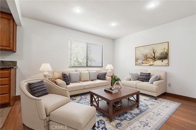 7137 Shoup Ave Unit 39, West Hills, CA 91307 - living room with light wood-style floors and recessed lighting