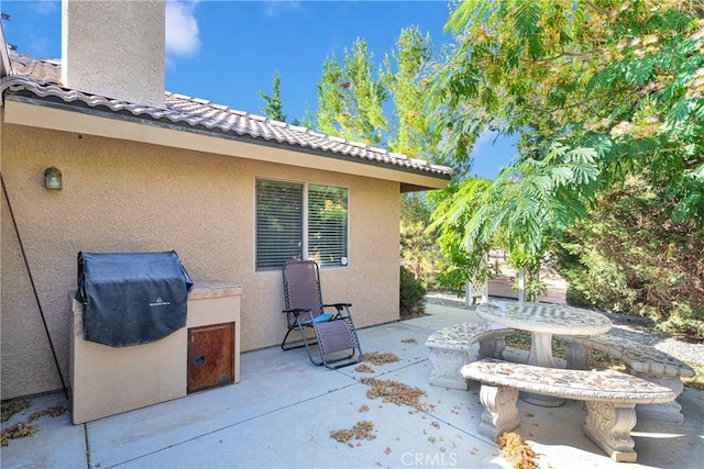 14908 Dakota Rd, Apple Valley, CA 92307 - view of patio / terrace featuring grilling area