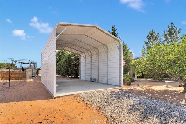 14908 Dakota Rd, Apple Valley, CA 92307 - view of parking with a detached carport and driveway