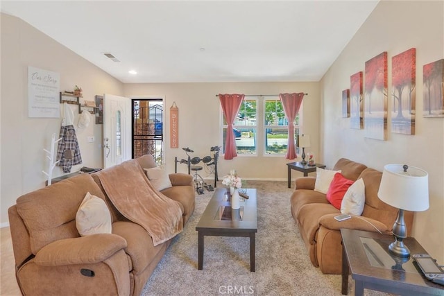 32124 Evening Primrose Trl, Campo, CA 91906 - living area with carpet floors and recessed lighting