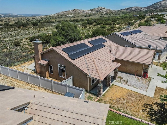32124 Evening Primrose Trl, Campo, CA 91906 - view from above of property featuring a mountainous background
