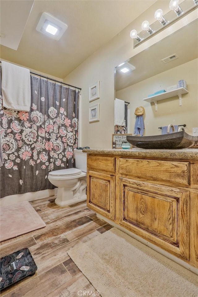32124 Evening Primrose Trl, Campo, CA 91906 - bathroom with wood finished floors and vanity