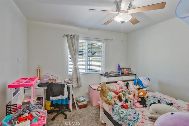 32124 Evening Primrose Trl, Campo, CA 91906 - bedroom featuring carpet flooring and a ceiling fan
