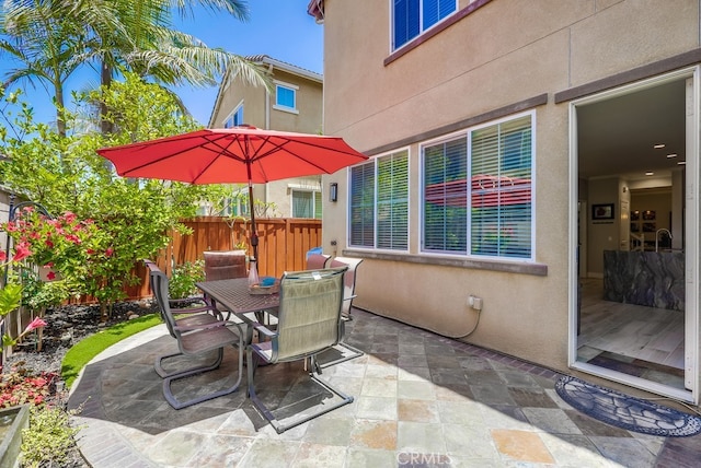 373 W Pebble Creek Ln, Orange, CA 92865 - view of patio / terrace featuring outdoor dining area