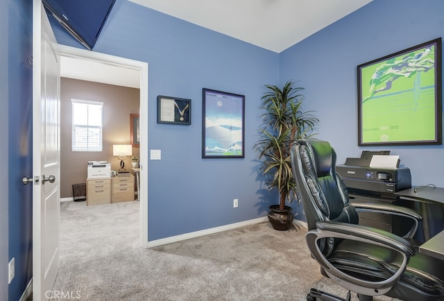 373 W Pebble Creek Ln, Orange, CA 92865 - home office featuring carpet flooring and baseboards