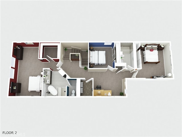 373 W Pebble Creek Ln, Orange, CA 92865 - view of property floor plan
