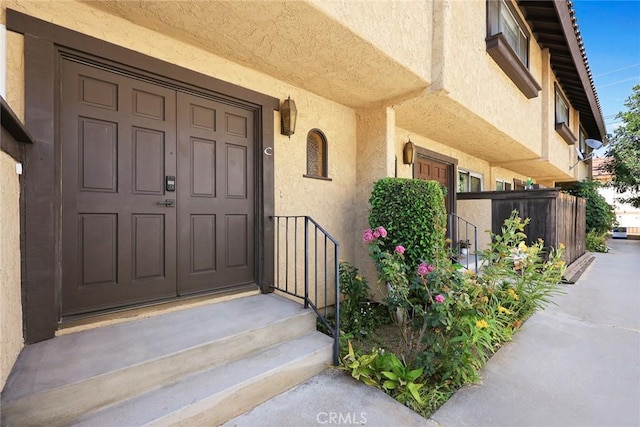 828 N Garfield Ave Unit C, Alhambra, CA 91801 - view of exterior entry featuring stucco siding