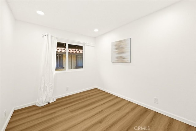 828 N Garfield Ave Unit C, Alhambra, CA 91801 - empty room featuring wood finished floors and recessed lighting