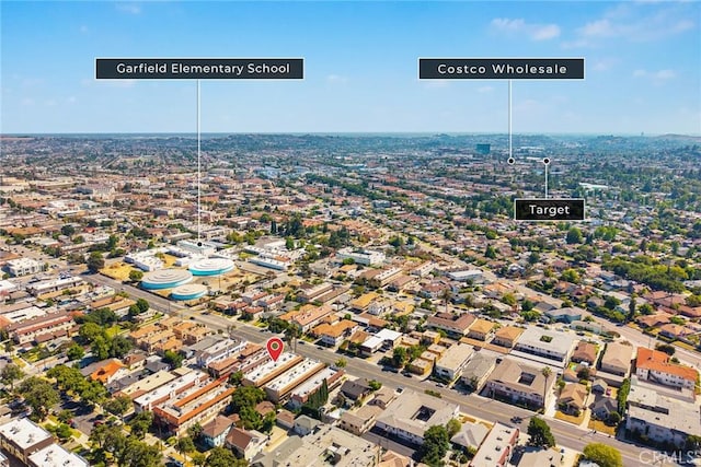 828 N Garfield Ave Unit C, Alhambra, CA 91801 - bird's eye view