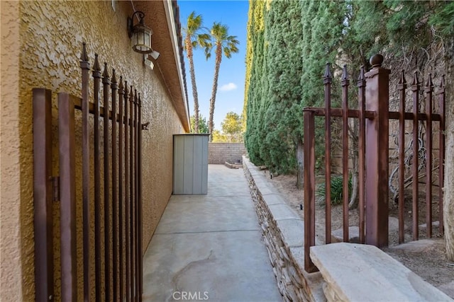 6720 Sycamore Ln, Palmdale, CA 93551 - view of patio / terrace with a gate