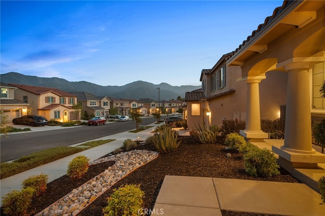 11824 Stonefield Dr, Corona, CA 92883 - view of yard featuring a residential view and a mountain view