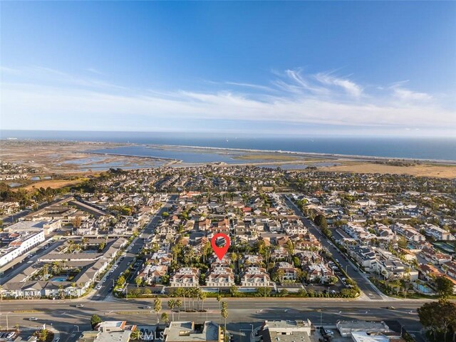 4822 Tiara Dr Unit 104, Huntington Beach, CA 92649 - aerial view of property's location with nearby suburban area and a nearby body of water