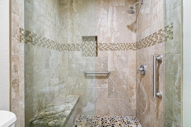 999 N Pacific St Unit A208, Oceanside, CA 92054 - bathroom with toilet and a tile shower