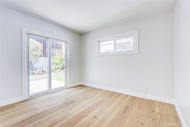 708 S Redondo Ave, Manhattan Beach, CA 90266 - empty room featuring light wood-style floors