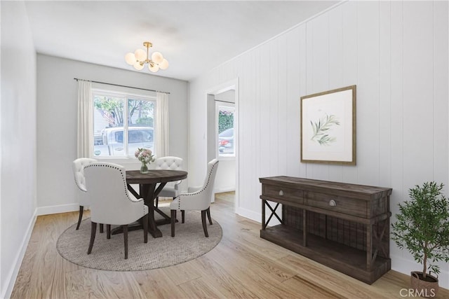 708 S Redondo Ave, Manhattan Beach, CA 90266 - dining room featuring a chandelier and wood finished floors