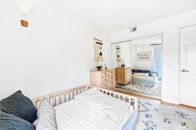 1442 Brett Pl Unit 31, San Pedro, CA 90732 - bedroom with a closet and wood finished floors