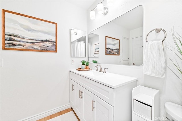 1442 Brett Pl Unit 31, San Pedro, CA 90732 - bathroom featuring vanity and wood finished floors