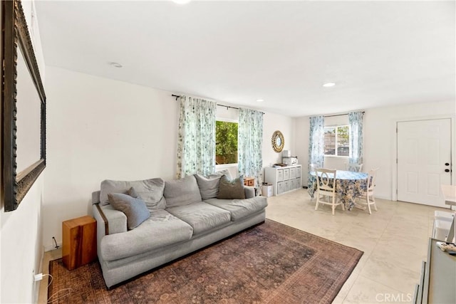 4054 Lewis St, Oceanside, CA 92056 - living area featuring recessed lighting
