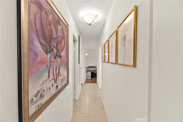 4054 Lewis St, Oceanside, CA 92056 - hall featuring light tile patterned flooring and baseboards