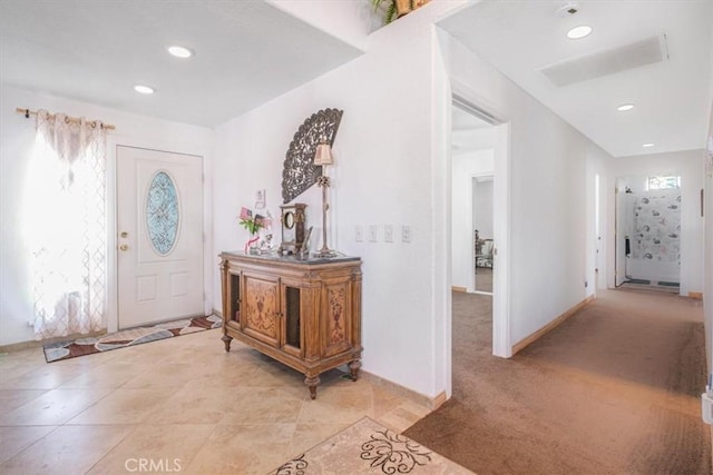 61975 La Brisa Dr, Joshua Tree, CA 92252 - entryway featuring recessed lighting
