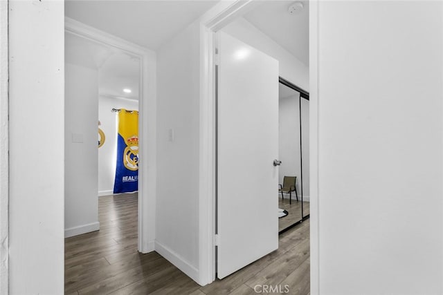 8801 Cedros Ave Unit 7, Panorama City, CA 91402 - corridor with wood finished floors