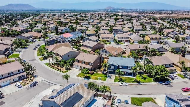 11935 Silver, Jurupa Valley, CA 91752 - aerial perspective of suburban area with a mountain backdrop