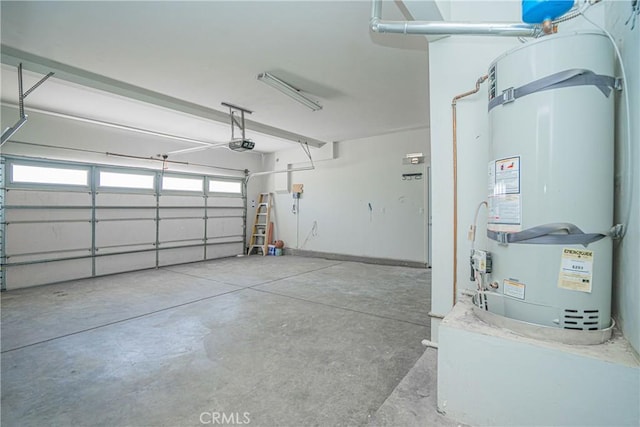 11935 Silver, Jurupa Valley, CA 91752 - garage featuring water heater and a garage door opener