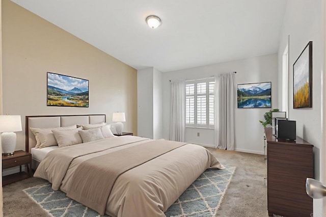 8041 Lomand Ct, Sacramento, CA 95828 - bedroom featuring light carpet and vaulted ceiling
