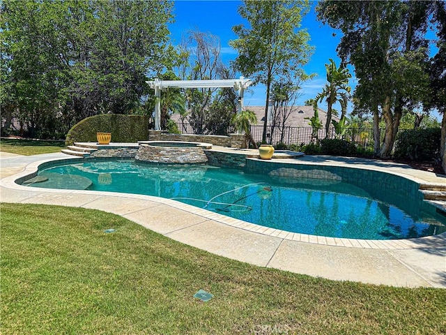1073 Peter Christian Cir, Corona, CA 92881 - view of pool featuring a pool with connected hot tub