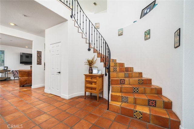30050 Cabo Del Oeste, Highland, CA 92346 - stairs with tile patterned floors