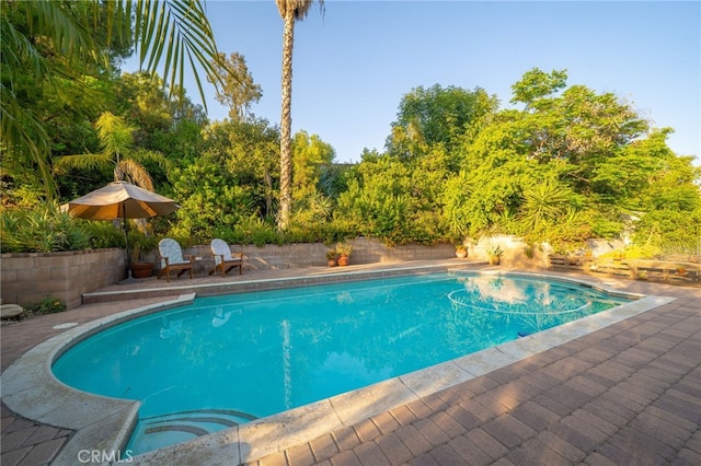 30050 Cabo Del Oeste, Highland, CA 92346 - view of swimming pool with a patio