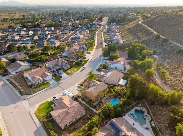 30050 Cabo Del Oeste, Highland, CA 92346 - aerial view of property and surrounding area with nearby suburban area