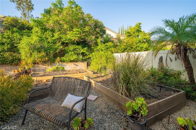 30050 Cabo Del Oeste, Highland, CA 92346 - fenced backyard featuring a vegetable garden