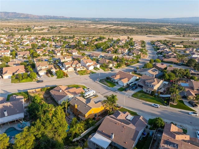 30050 Cabo Del Oeste, Highland, CA 92346 - aerial perspective of suburban area with a mountain backdrop
