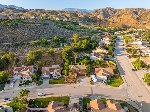 30050 Cabo Del Oeste, Highland, CA 92346 - aerial view of property's location featuring nearby suburban area and mountains