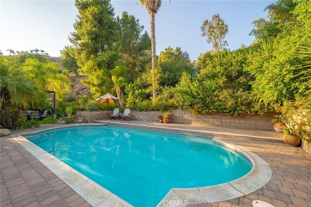 30050 Cabo Del Oeste, Highland, CA 92346 - outdoor pool featuring a patio area
