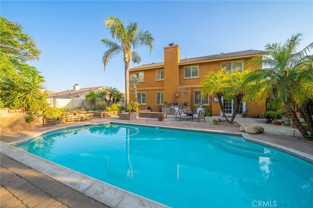 30050 Cabo Del Oeste, Highland, CA 92346 - swimming pool with a patio area