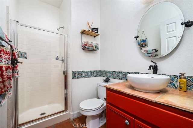 30050 Cabo Del Oeste, Highland, CA 92346 - bathroom featuring vanity and a shower stall