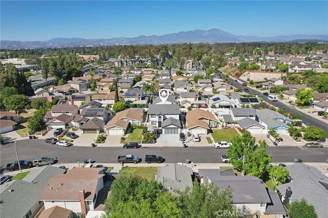 22832 Larkin St, Lake Forest, CA 92630 - aerial view of property's location featuring nearby suburban area and mountains