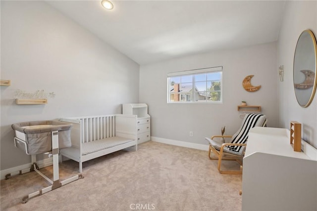 22832 Larkin St, Lake Forest, CA 92630 - carpeted bedroom with vaulted ceiling and baseboards