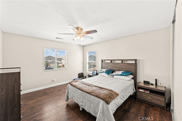 25969 Magnifica Ct, Moreno Valley, CA 92551 - bedroom with wood finished floors and a ceiling fan