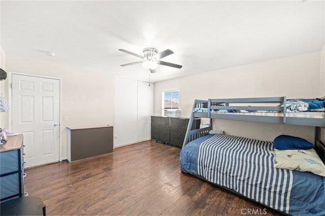 25969 Magnifica Ct, Moreno Valley, CA 92551 - bedroom featuring wood finished floors and ceiling fan