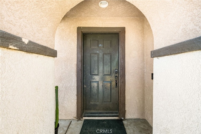 25969 Magnifica Ct, Moreno Valley, CA 92551 - view of exterior entry featuring stucco siding