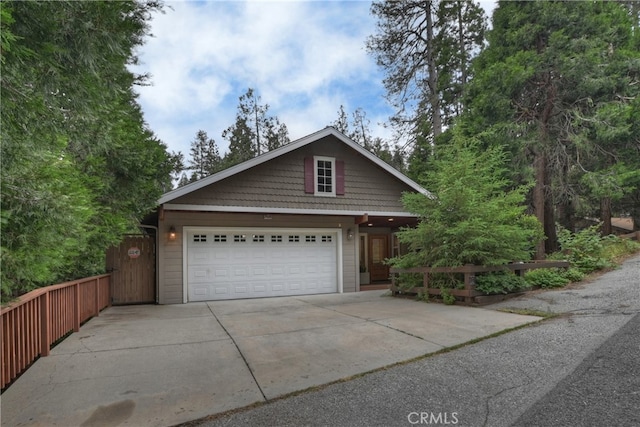 24586 Horst Dr, Crestline, CA 92325 - view of front of home featuring driveway