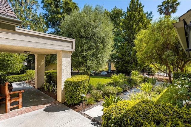 19180 Palm Vis, Yorba Linda, CA 92886 - view of yard with a patio area
