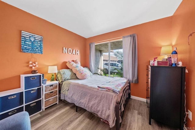 218 Holiday Way, Oceanside, CA 92057 - bedroom featuring wood finished floors and baseboards
