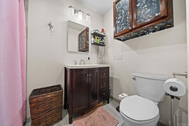 218 Holiday Way, Oceanside, CA 92057 - bathroom with vanity and a shower with shower curtain