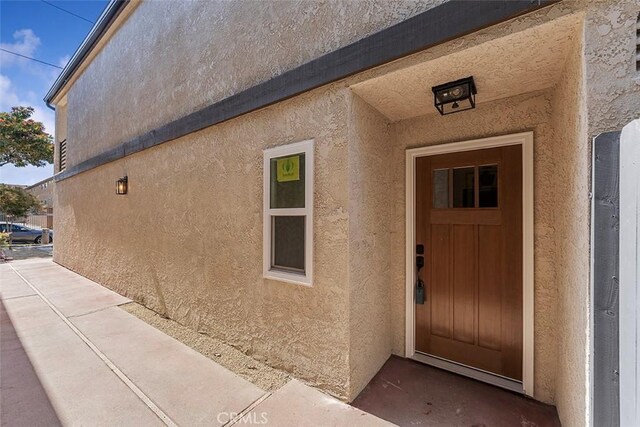 15016 Firmona Ave, Lawndale, CA 90260 - entrance to property featuring stucco siding