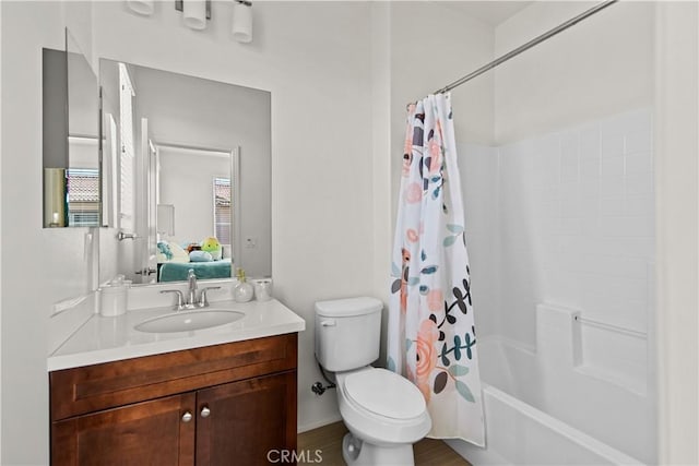 168 Royal Way, Upland, CA 91786 - bathroom featuring vanity and shower / bath combination with curtain